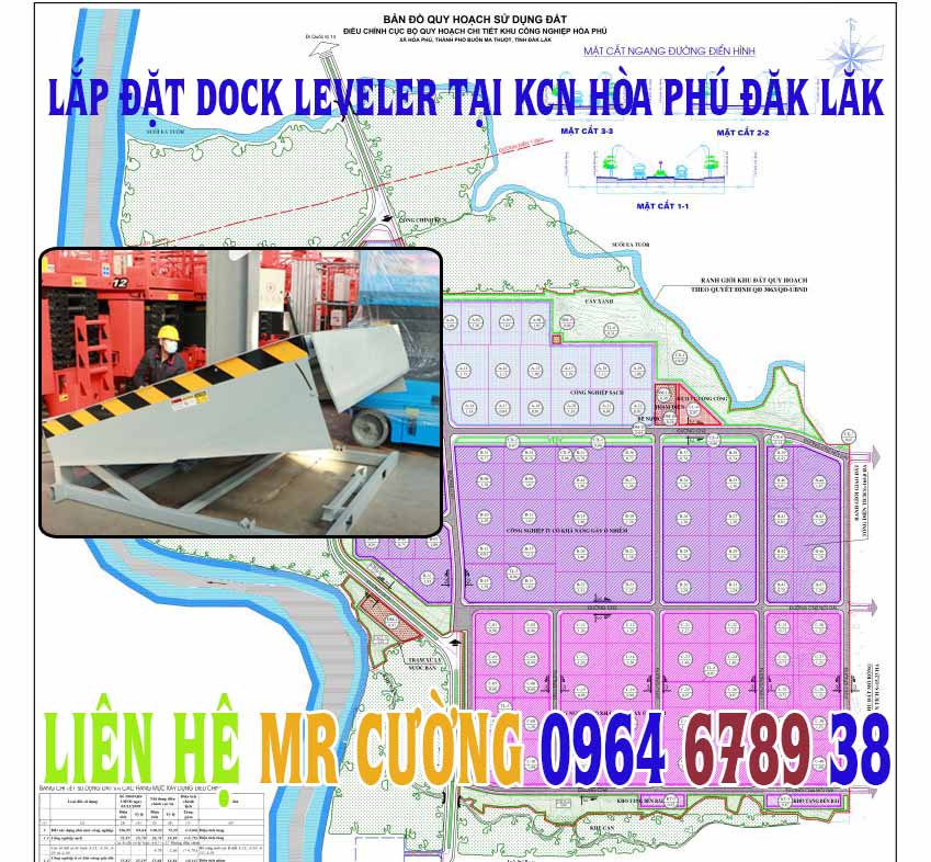 Thi công Dock leveler tại KCN Hòa Phú Đăk Lăk